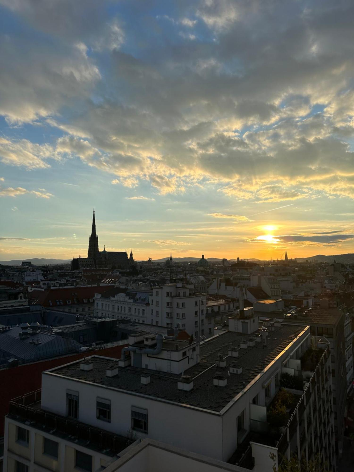 Center Apartment With 360° Rooftop Vienne Extérieur photo