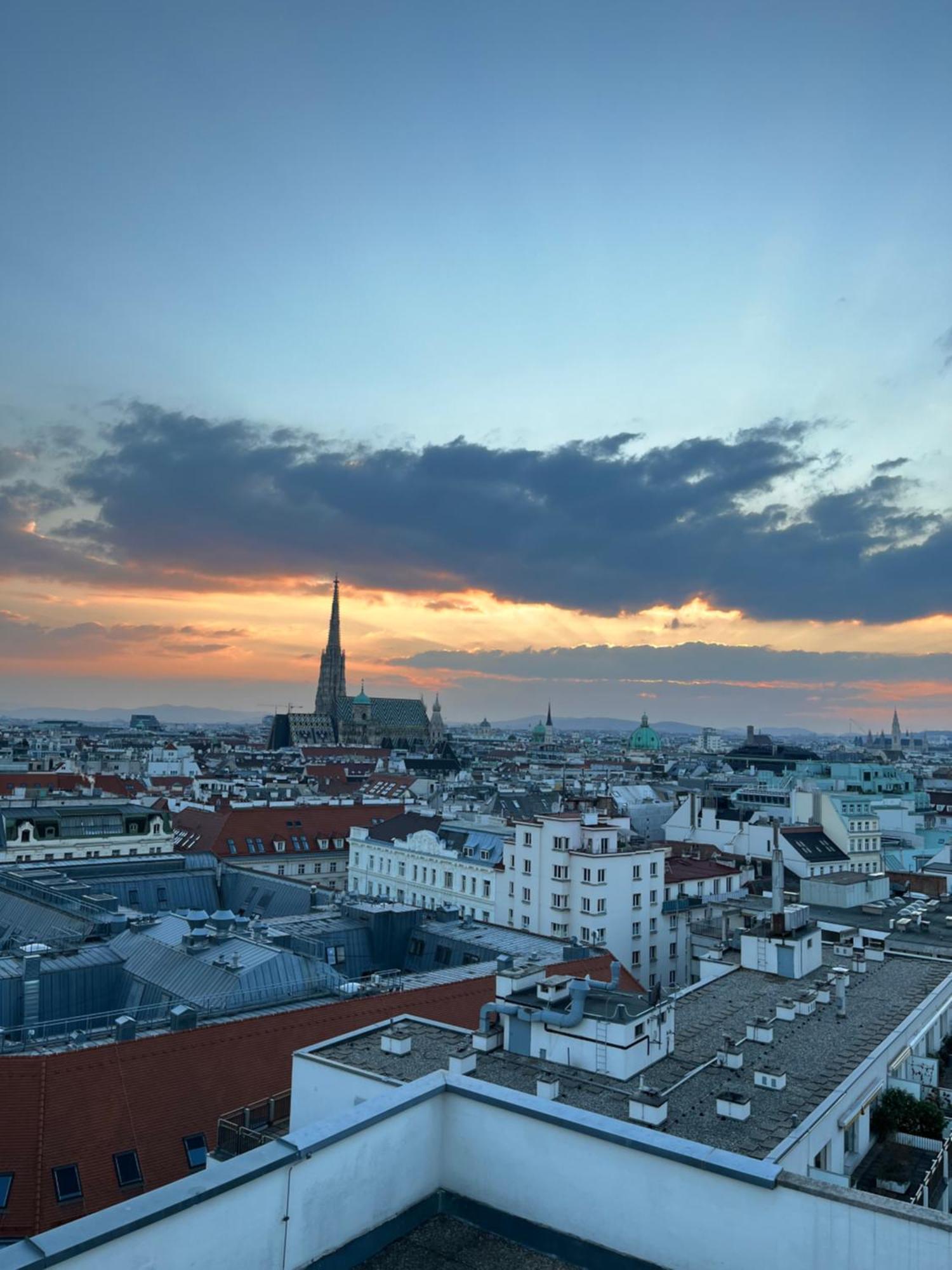 Center Apartment With 360° Rooftop Vienne Extérieur photo